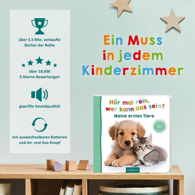 Hör mal rein, wer kann das sein? – Meine ersten Tiere