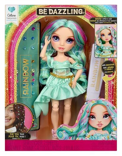 Produktbild: Rainbow High Be Dazzling Fashion Dolls- Celine Turquoise (Teal)