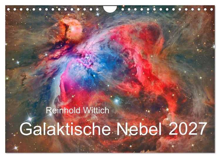 Produktbild: Galaktische Nebel (Wandkalender 2027 DIN A4 quer), CALVENDO Monatskalender