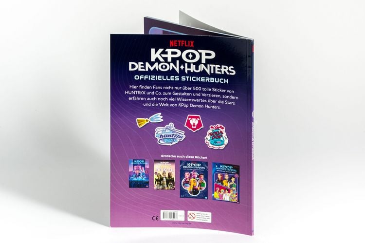 Produktbild: KPop Demon Hunters - Offizielles Stickerbuch