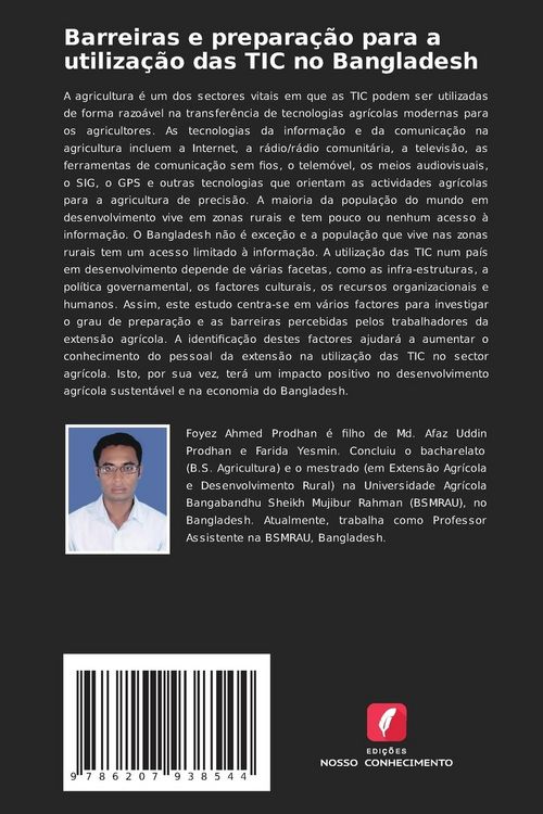 Produktbild: Barreiras e prepara&ccedil;&atilde;o para a utiliza&ccedil;&atilde;o das TIC no Bangladesh