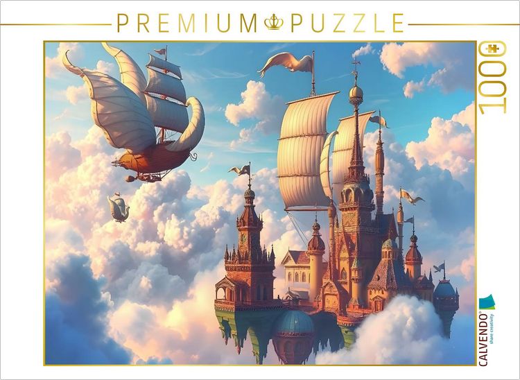 Produktbild: CALVENDO Puzzle Himmelskarawane | 1000 Teile Lege-Gr&ouml;&szlig;e 64x48cm Foto-Puzzle f&uuml;r gl&uuml;ckliche Stunden