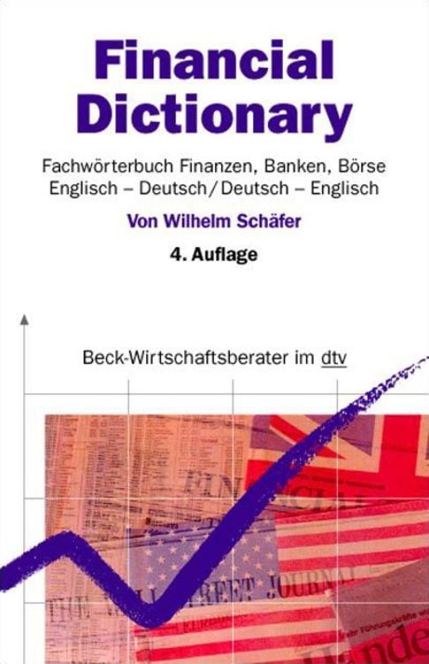 Produktbild: Financial Dictionary. Englisch - Deutsch/Deutsch - Englisch