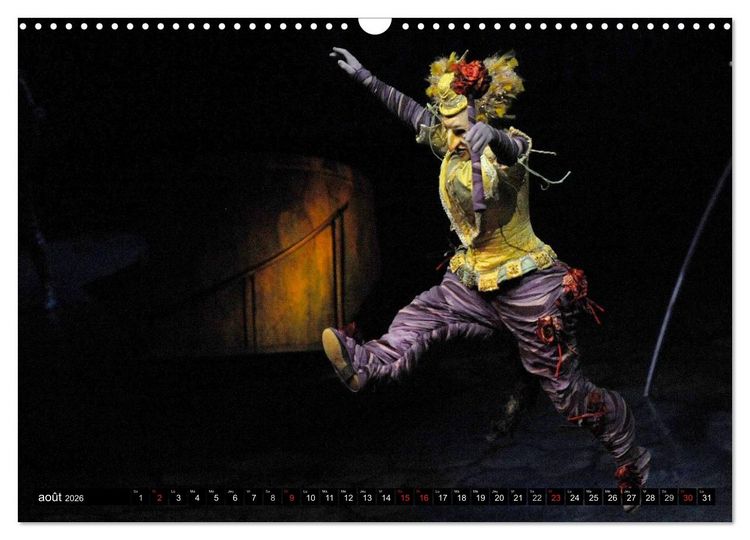 Produktbild: Alegria, Cirque du Soleil (Calendrier mural 2026 DIN A3 vertical), CALVENDO calendrier mensuel