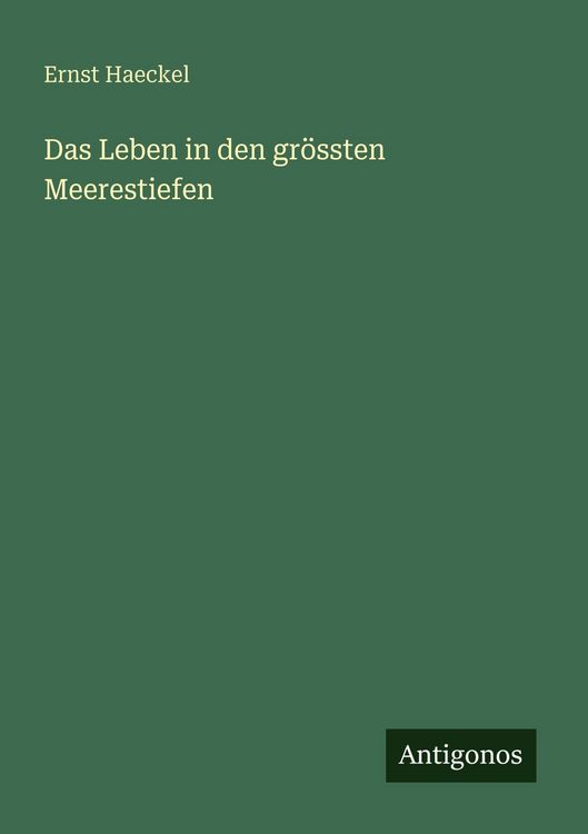 Produktbild: Das Leben in den gr&ouml;ssten Meerestiefen