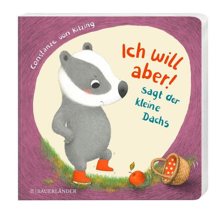 Produktbild: "Ich will aber!", sagt der kleine Dachs (Trotz-Buch)