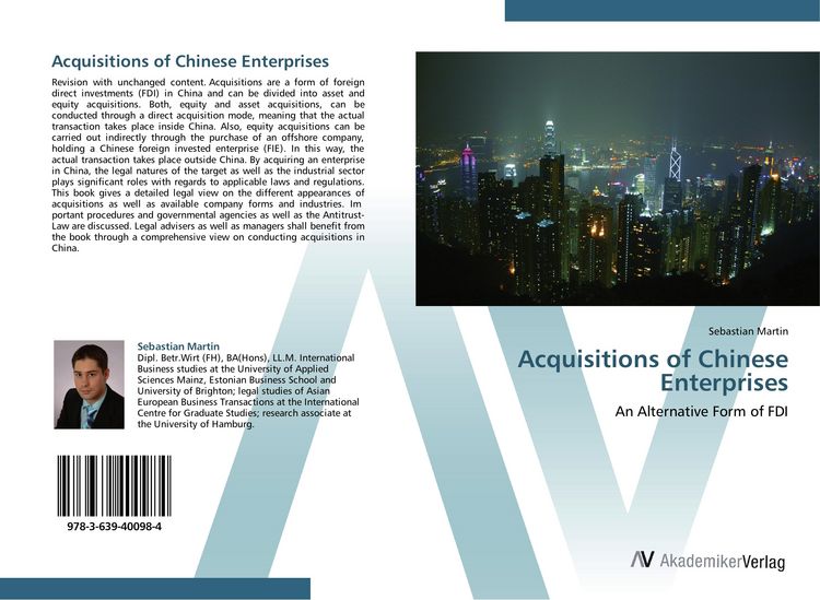 Produktbild: Acquisitions of Chinese Enterprises