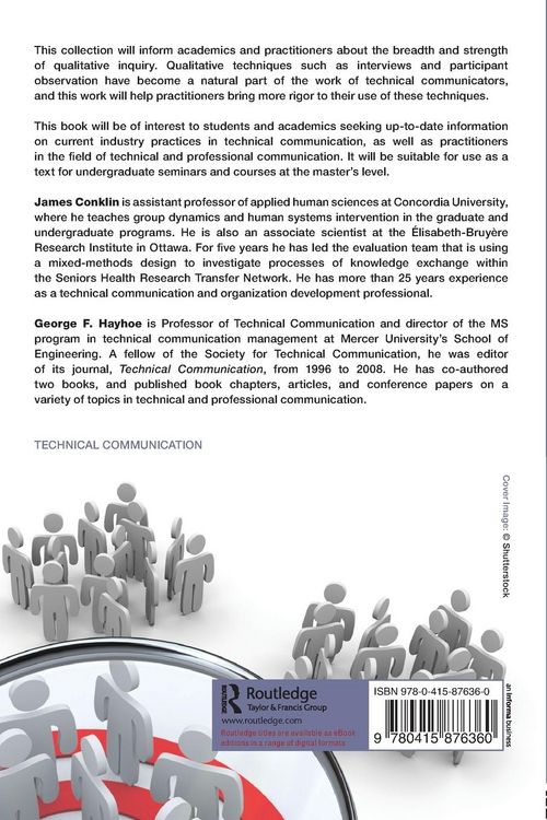 Produktbild: Qualitative Research in Technical Communication