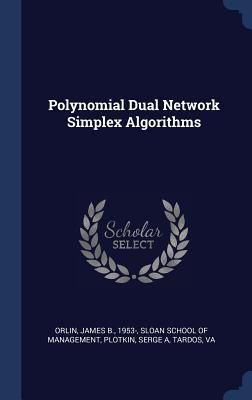 Produktbild: Polynomial Dual Network Simplex Algorithms