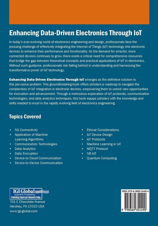 Produktbild: Enhancing Data-Driven Electronics Through IoT