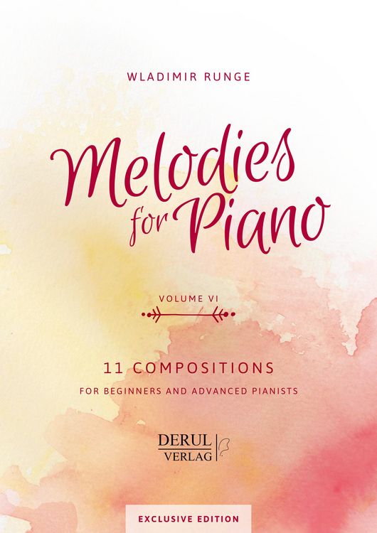Produktbild: Melodies For Piano, Volume Vi, 11 Compositions