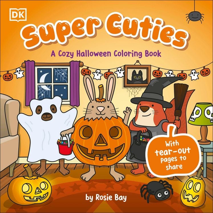 Produktbild: Super Cuties: A Cozy Halloween Coloring Book