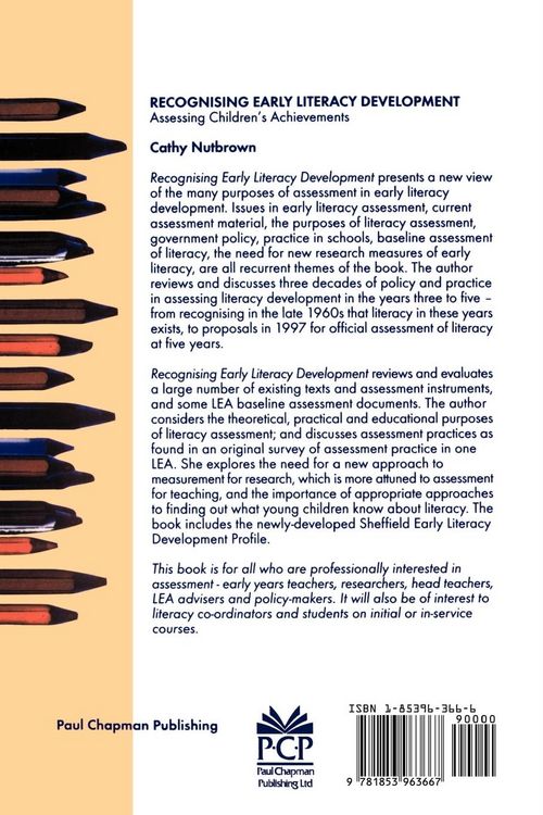 Produktbild: Recognising Early Literacy Development