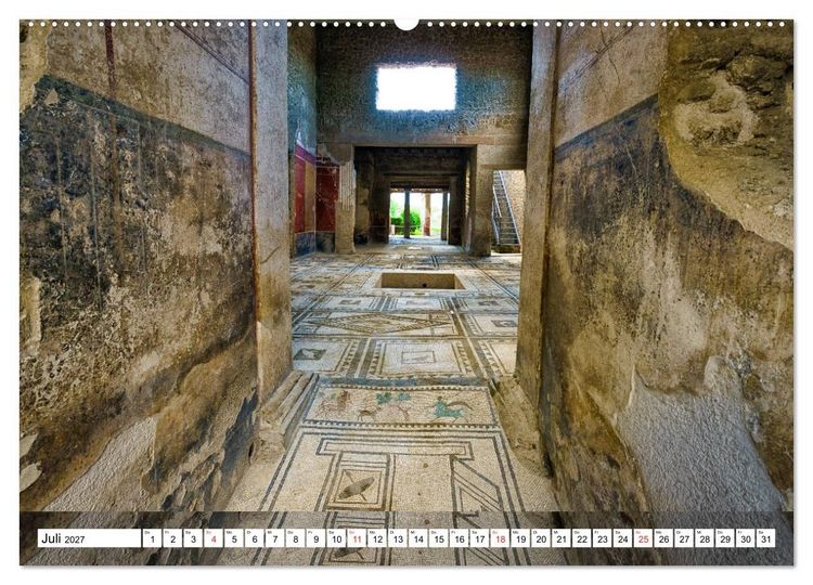 Produktbild: Versteinerte Stadt Pompeji (hochwertiger Premium Wandkalender 2027 DIN A2 quer), Kunstdruck in Hochglanz