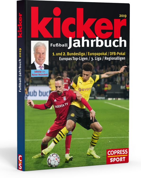 Produktbild: Kicker Fu&szlig;ball-Jahrbuch 2019