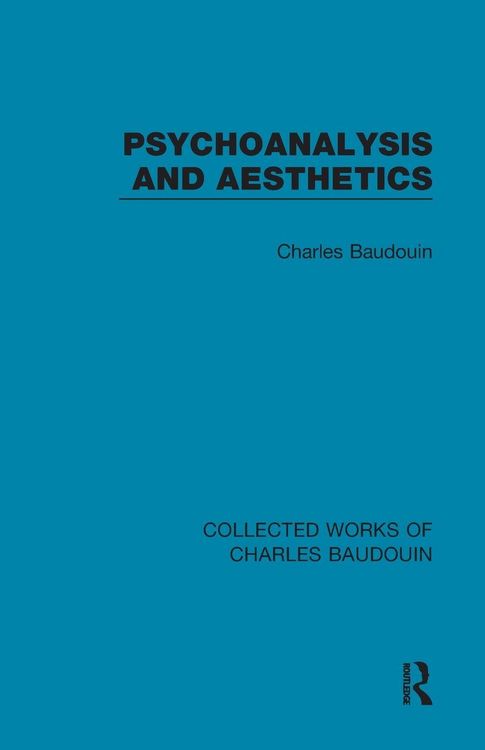 Produktbild: Psychoanalysis and Aesthetics