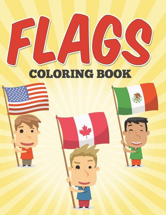 Produktbild: Flags Coloring Book