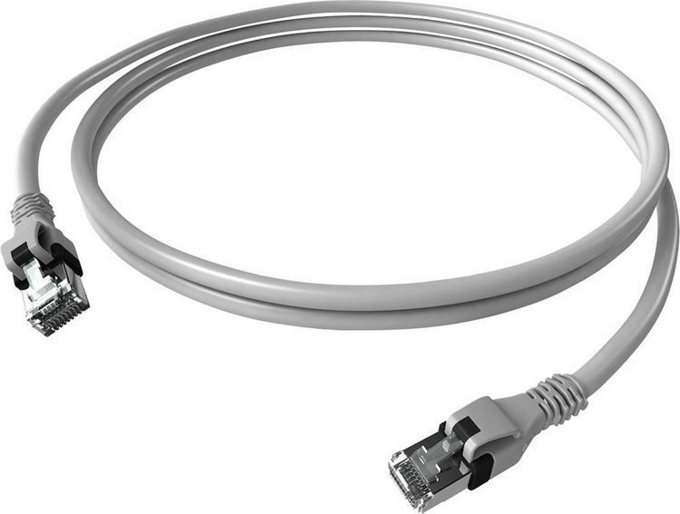Produktbild: Easylan CPP1OACACA0010 RJ45 Patchkabel CAT 6 S/FTP 1m Grau 1St.