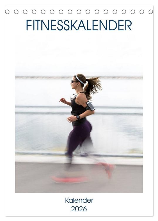 Produktbild: Fitnesskalender (Tischkalender 2026 DIN A5 hoch), CALVENDO Monatskalender