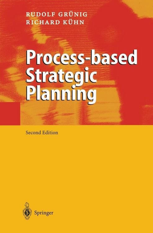 Produktbild: Process-based Strategic Planning