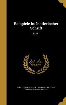Produktbild: Beispiele ku?nstlerischer Schrift; Band 1
