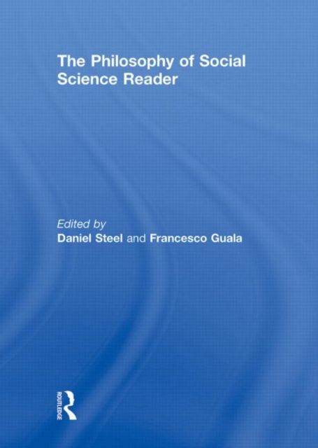 Produktbild: The Philosophy of Social Science Reader