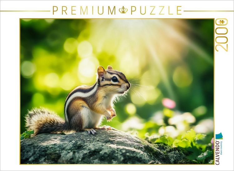 Produktbild: CALVENDO Puzzle Auf der Lauer | 2000 Teile Lege-Gr&ouml;&szlig;e 90x67cm Foto-Puzzle f&uuml;r gl&uuml;ckliche Stunden