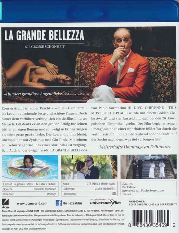 Produktbild: La Grande Bellezza - Die gro&szlig;e Sch&ouml;nheit
