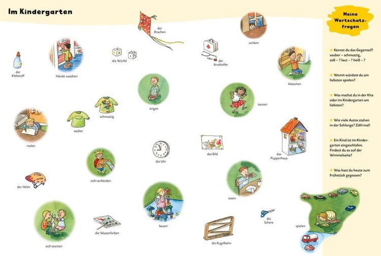 Produktbild: Duden 24+: Mein gro&szlig;es Wimmel-W&ouml;rterbuch