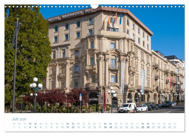 Produktbild: Daheim in Wiesbaden (Wandkalender 2026 DIN A3 quer), CALVENDO Monatskalender