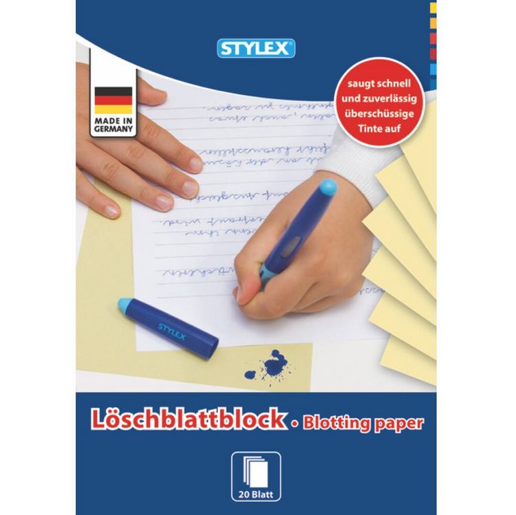 Produktbild: L&ouml;schblattblock A5 20 Blatt