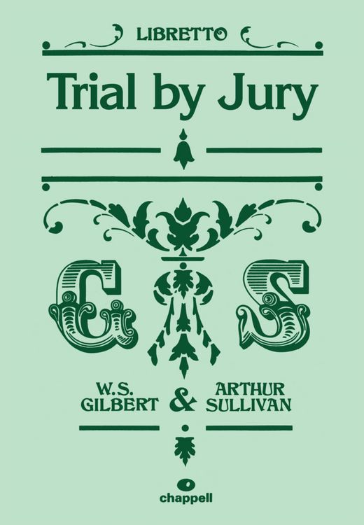 Produktbild: Trial By Jury (Libretto)