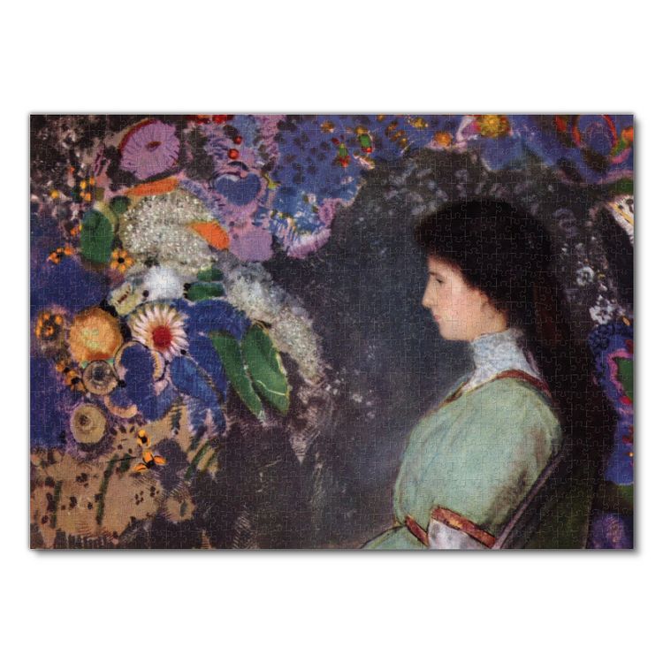 Produktbild: Lais Puzzle Odilon Redon - Portr&auml;t der Violette Heymann 1000 Teile