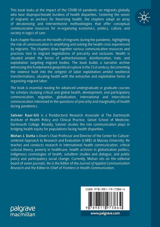 Produktbild: Migrants and the COVID-19 Pandemic