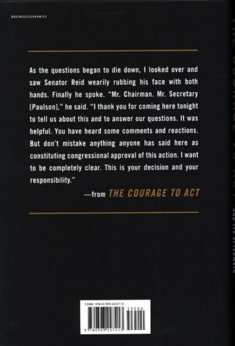 Produktbild: The Courage to Act - A Memoir of a Crisis and Its Aftermath