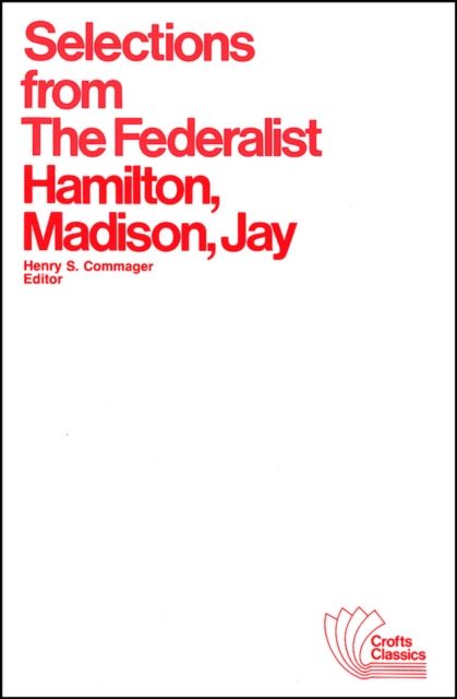 Produktbild: Hamilton: Selections from The Federalist