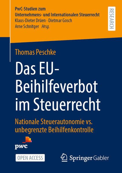 Produktbild: Das EU-Beihilfeverbot im Steuerrecht