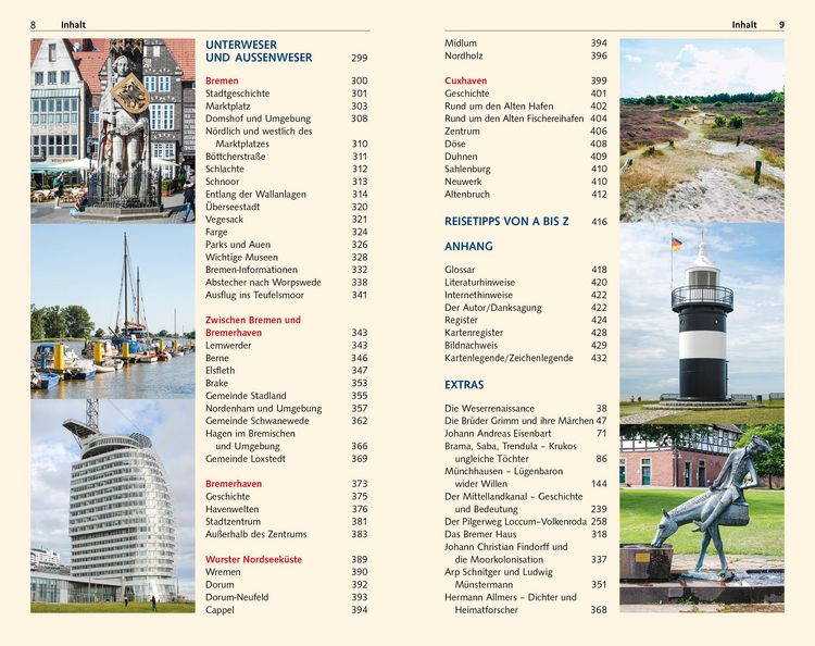 Produktbild: TRESCHER Reisef&uuml;hrer Weser