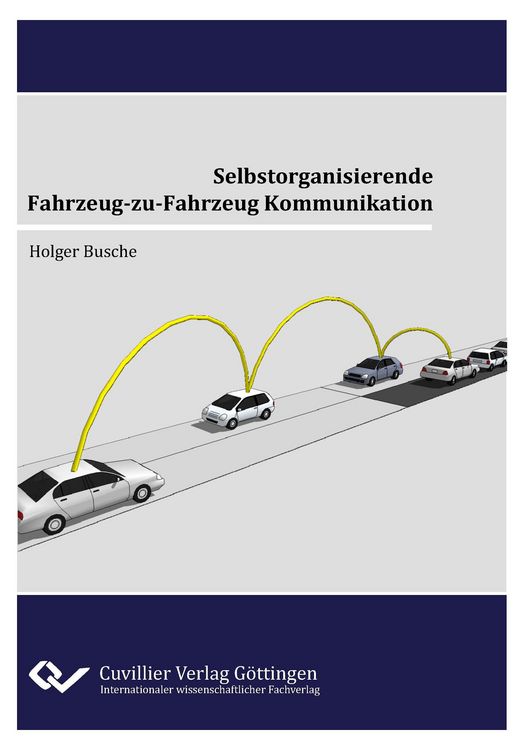 Produktbild: Selbstorganisierende Fahrzeug-zu-Fahrzeug Kommunikation