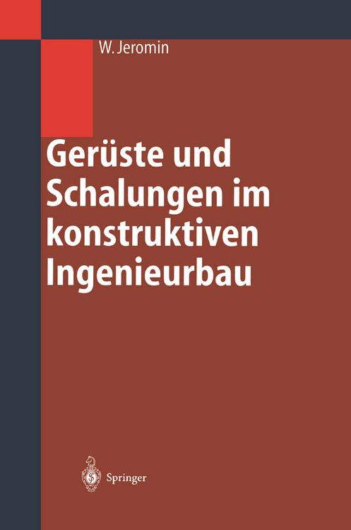 Produktbild: Ger&uuml;ste und Schalungen im konstruktiven Ingenieurbau