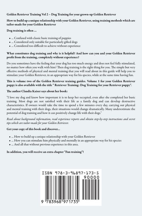 Produktbild: Golden Retriever Training Vol. 2