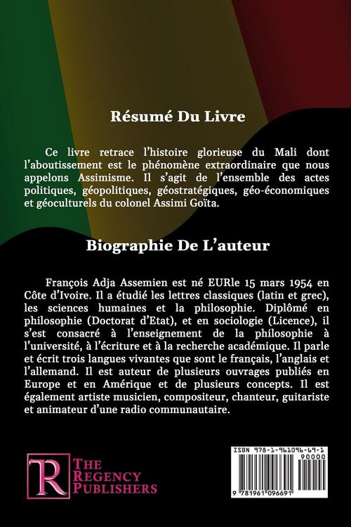 Produktbild: Le Destin Du Mali Avec Assimi Goita