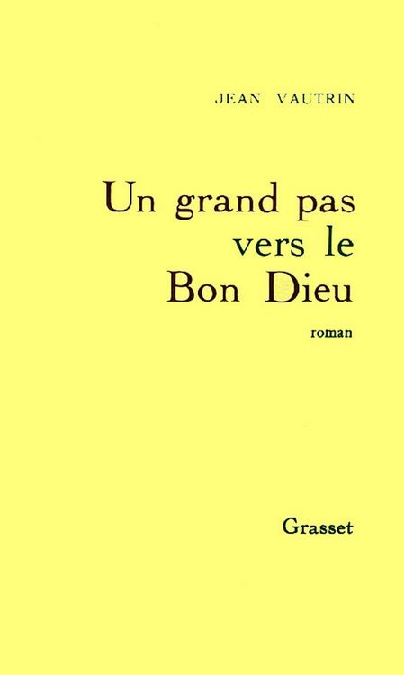 Produktbild: Un grand pas vers le Bon Dieu