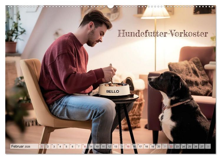 Produktbild: Lustige Berufe (hochwertiger Premium Wandkalender 2026 DIN A2 quer), Kunstdruck in Hochglanz