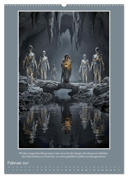 Produktbild: Fantastische Szenen aus gro&szlig;en Opern (Wandkalender 2027 DIN A2 hoch), CALVENDO Monatskalender