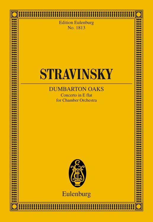 Produktbild: Concerto in Eb "Dumbarton Oaks"