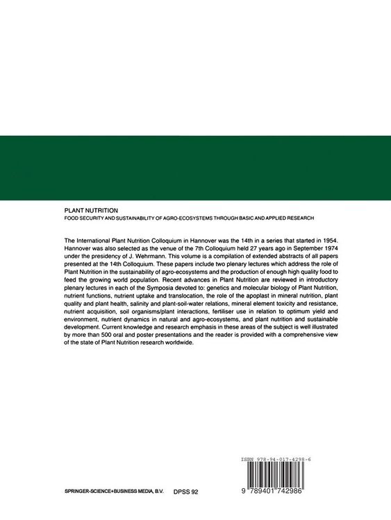 Produktbild: Plant Nutrition