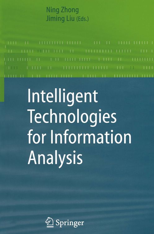 Produktbild: Intelligent Technologies for Information Analysis