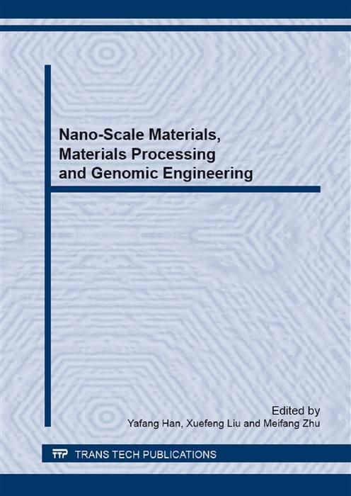 Produktbild: Nano-Scale Materials, Materials Processing and Genomic Engineering