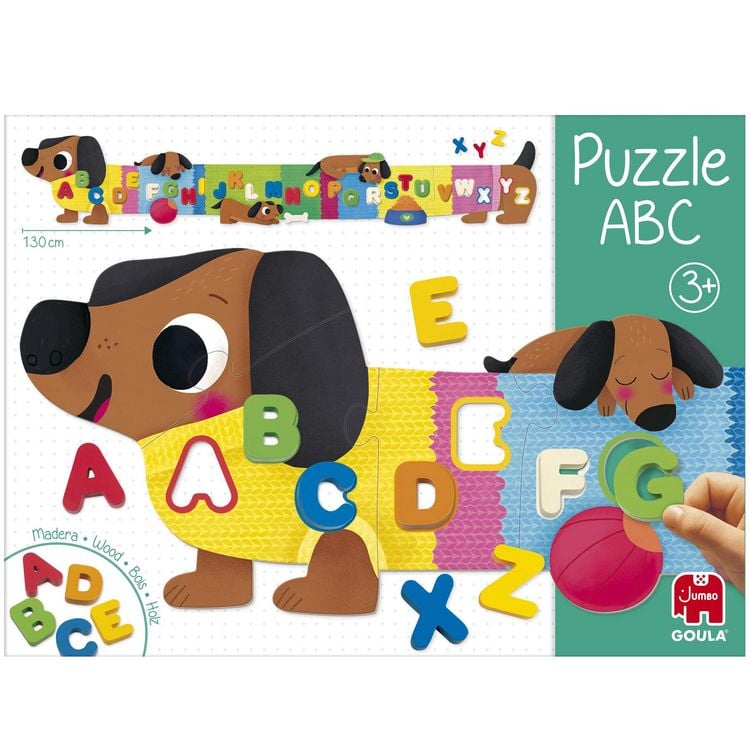 Produktbild: Goula 1110100491 - XXL Puzzle ABC, Alphabet-Puzzle, 10 Teile